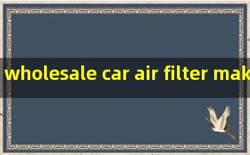wholesale car air filter making